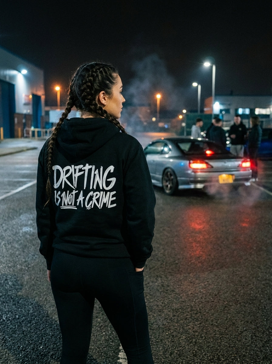 Drifting is not a Crime Hoodie